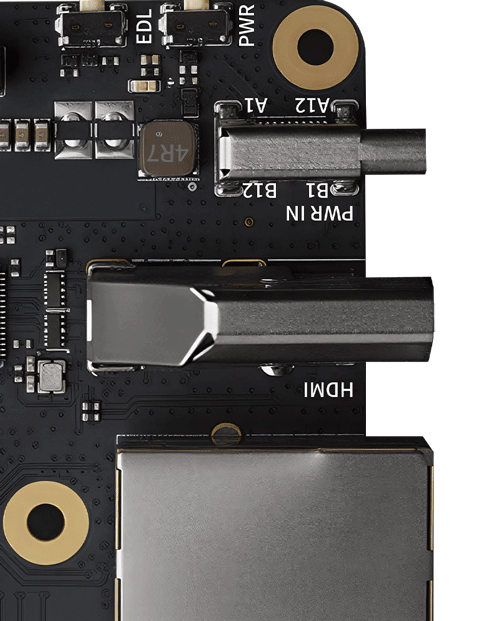 HDMI out interface detail